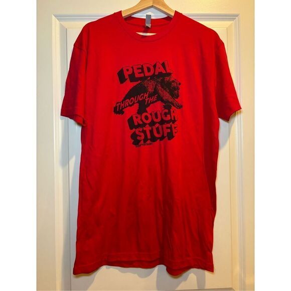 No Brand Other - Pedal Through the rough stuff T-shirt size Large